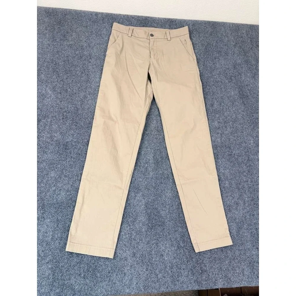 Lululemon Pants Mens 28x31 Khaki ABC Classic Fit Stretch Warpstreme Chino